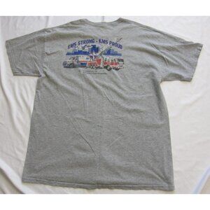 EMS Strong and Proud Chippenham Hospital T-Shirt Men Casual Sz XL (M24)